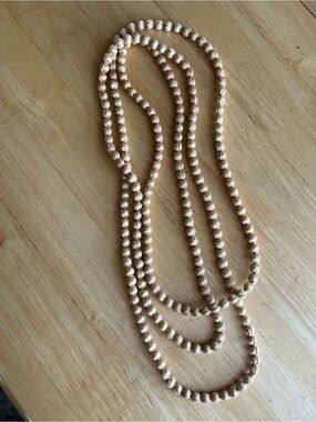Straw Bead Necklace